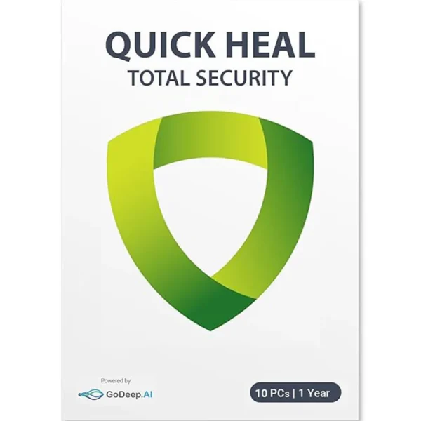 Quick Heal Total Security for 10 Devices for 1 Year