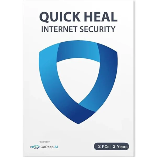 Quick Heal Internet Security for 2 Devices for 3 Years