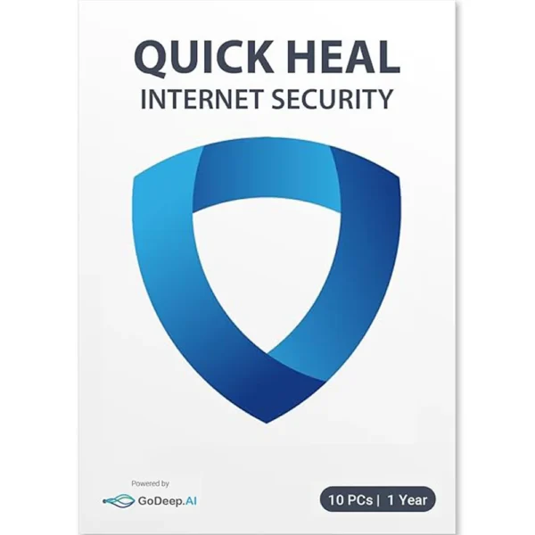 Quick Heal Internet Security for 10 Devices for 1 Year