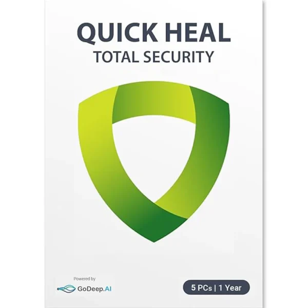 Quick Heal Total Security for 5 Devices for 1 Year