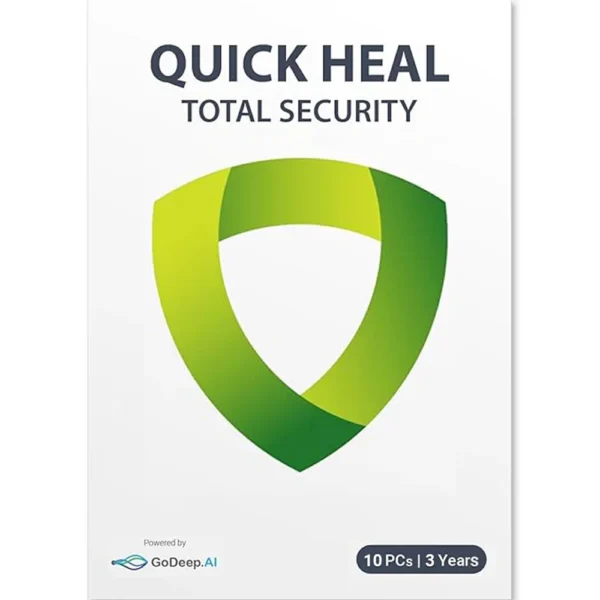 Quick Heal Total Security for 10 Devices for 3 Years