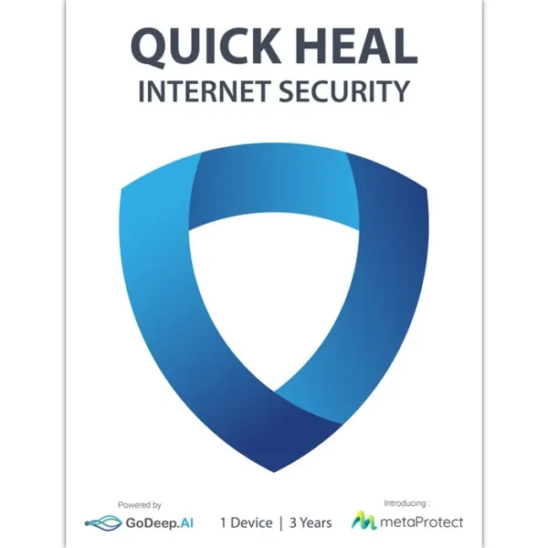 Quick Heal Internet Security for 1 Device for 3 Years